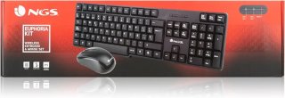 Kit Teclado y Ratón NGS Euphoria Inalámbrico