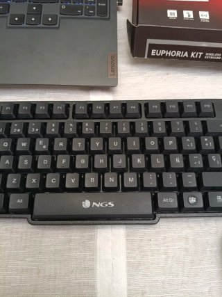 Kit Teclado y Ratón NGS Euphoria Inalámbrico