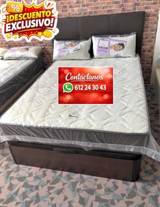 Offerte su letti completi con materassi 135x190 e 150x190