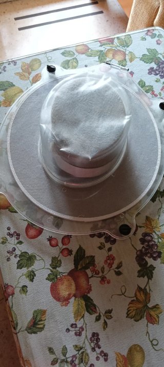 Sombrero ala ancha gris