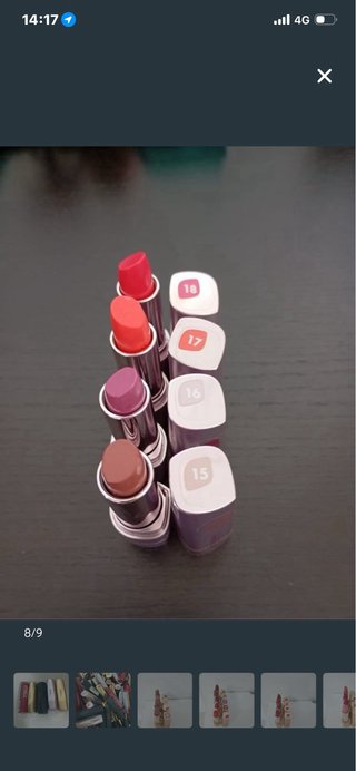 Labial shina red
