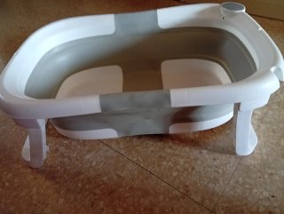Bañera bebé plegable