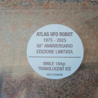 ATLAS - UFO ROBOT - 2025 - LP ICE TRASP. Numerato