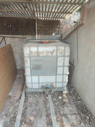 Depósito agua 1000L IBC