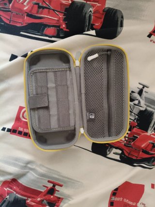 Funda Nintendo Switch Lite Gris y Amarillo