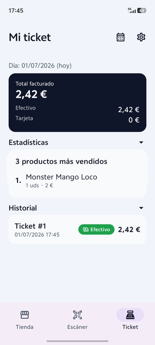 Software TPV Android: Gestión de Ventas y Tickets