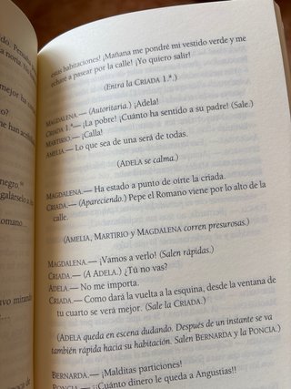 Libro La casa de Bernarda Alba