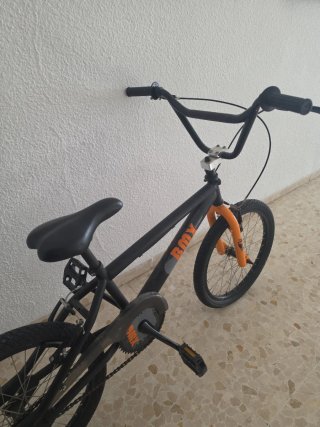 Bicicleta BMX Freestyle Naranja/Negro