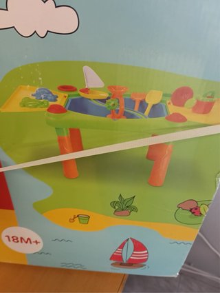 Mesa de juegos para playa 18 piezas