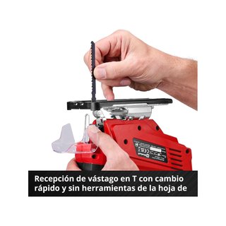 Einhell TC-JS 18/70 Li Sierra de calar batería