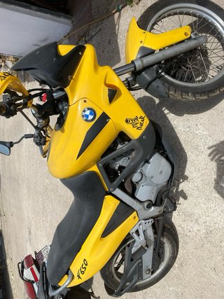BMW F650 Amarilla