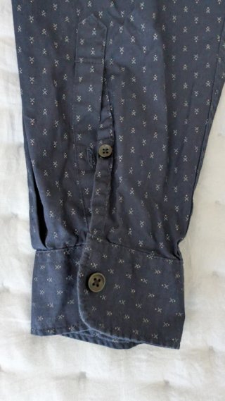 Camisa Lftman Azul Talla XL Slim