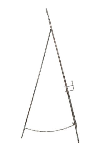 Portaquadro in ferro battuto finitura ruggine anti