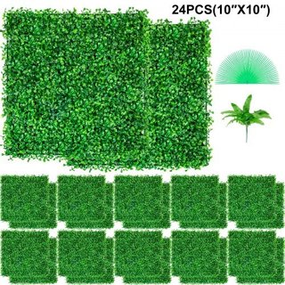 Pannello di bosso artificiale UV 24 pezzi Pannelli