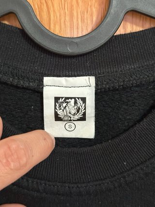 Sudadera Frente Atlético Negra
