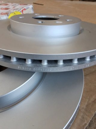 Discos Freno Ferodo DDF1722C1 Opel 321mm
