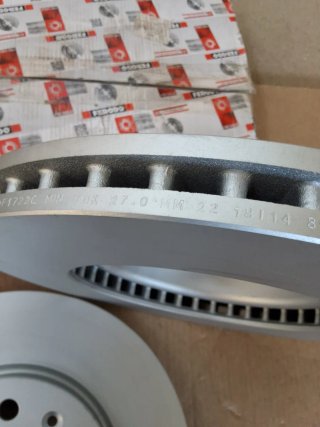 Discos Freno Ferodo DDF1722C1 Opel 321mm