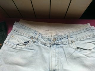 Lote 14 pantalones vaqueros y falda tallas S/M