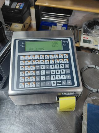 Báscula Etiquetadora DIBAL LP 2550