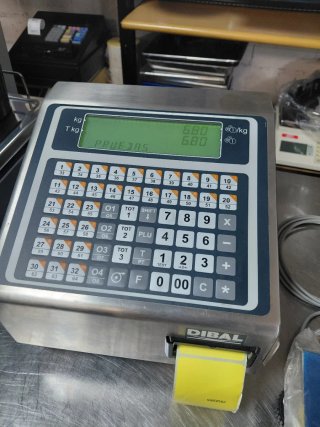 Báscula Etiquetadora DIBAL LP 2550
