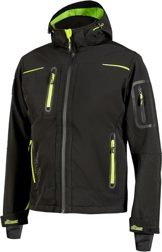 U Power chaqueta softshell carbono hombre