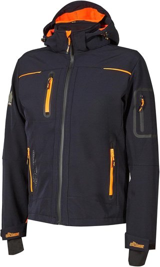 U Power chaqueta softshell carbono hombre