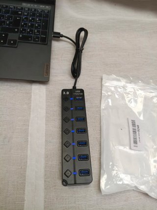 Adaptador USB 3.0 Hoppac 7 Puertos