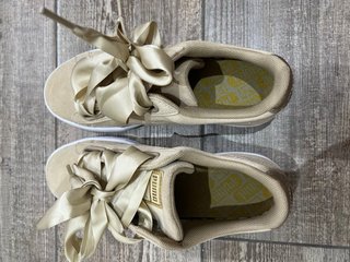 Zapatillas Puma Doradas Talla 37 Nuevas
