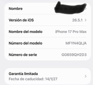 iPhone 17 Pro Max 256GB Naranja
