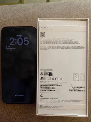 iPhone 17 Pro Max 256GB Naranja
