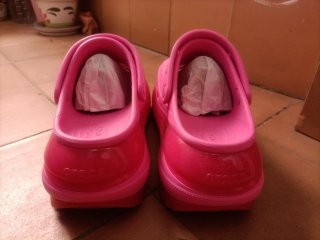 Zuecos Crocs Rosa