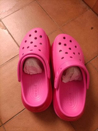 Zuecos Crocs Rosa