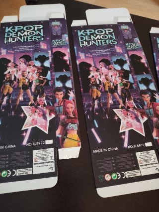Lote 3 Muñecas Kpop Demon Hunters Nuevas