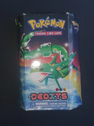 Pokémon TCG Deoxys Box & Rulebook