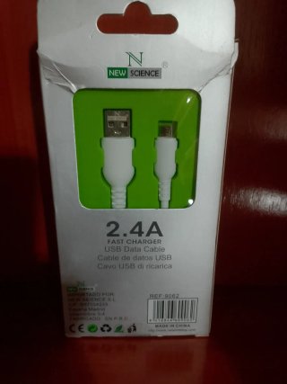 Cable USB a Micro USB 2.4A Fast Charger