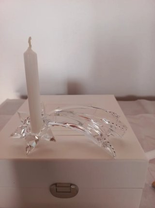Candelabro Estrella Swarovski Cristal