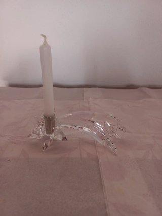 Candelabro Estrella Swarovski Cristal
