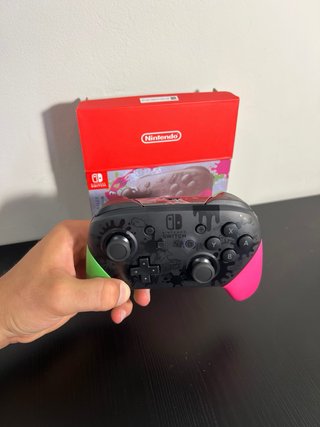Mando Nintendo Switch Pro Splatoon 2