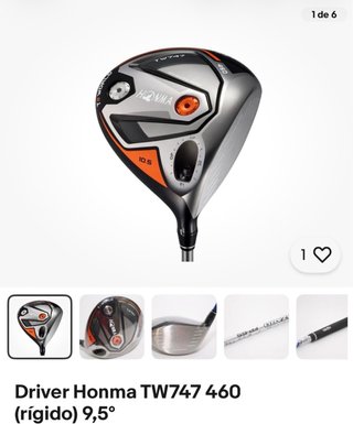 Bolsa de golf Honma Tour World con palos
