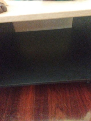 Mesa centro madera y metal