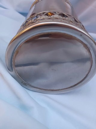 Portasifón antiguo metal 1973