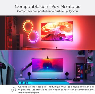 Nanoleaf luces led sincronizadas para televisión