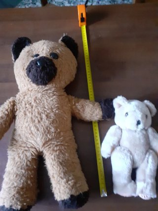 2 Orsetti Peluche Vintage