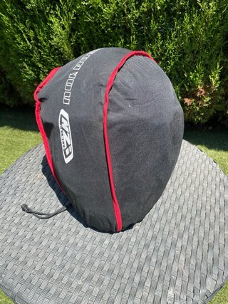 Casco Integral SparX Rojo y Blanco