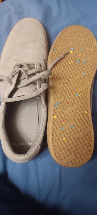 Zapatos Pull&Bear Hombre Beige/Marrón