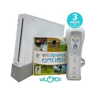 CONSOLA NINTENDO WII + MANDO + JUEGO (WII SPORTS)