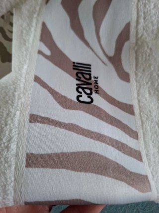 Cavalli Home 2 Teli Bagno + 2 Ospite Zebrage