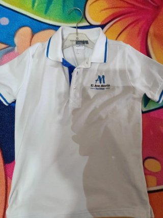 Polo  El Ave Maria talla 8 anos