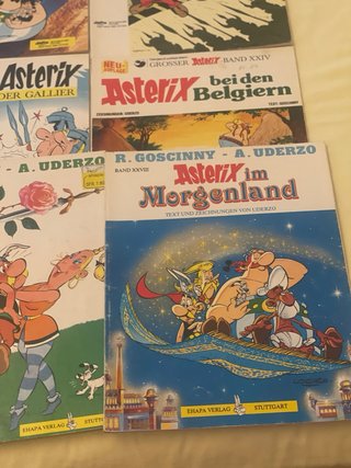 Revistas comic de ASTERIX en Aleman