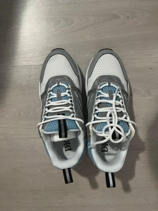 Sneakers Dior B22 Blu, Grigio, Bianco